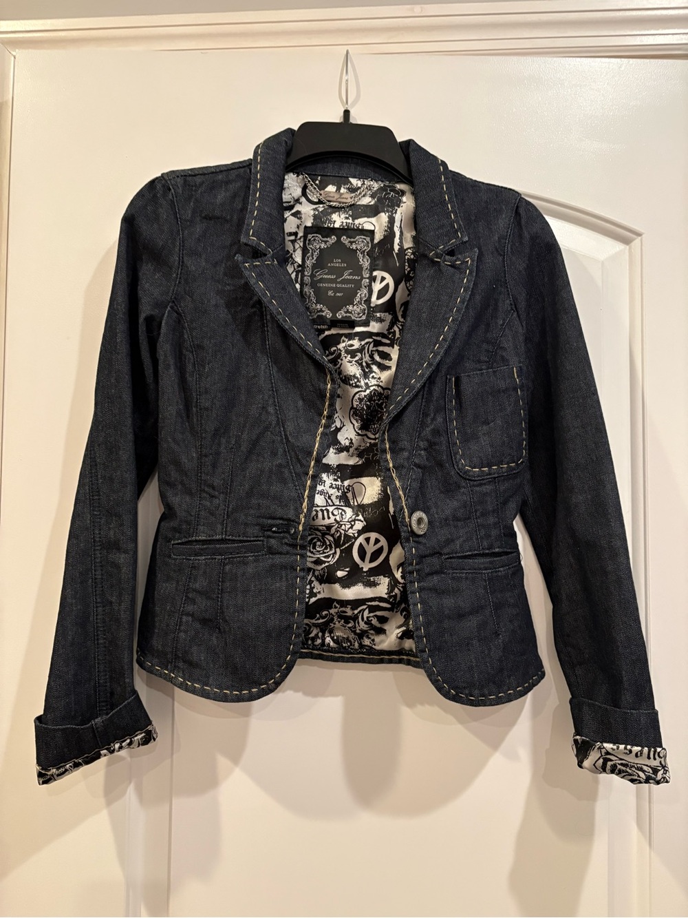Guess - Denim Women's Blazer Jacket